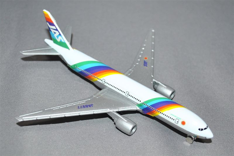 JAS 日本エアシステム Rainbow777 空港セット｜覆面えるのブログ