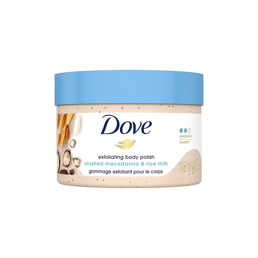 Dove, Exfoliating Body Polish, Crushed Macadamia & Rice Milk - 298