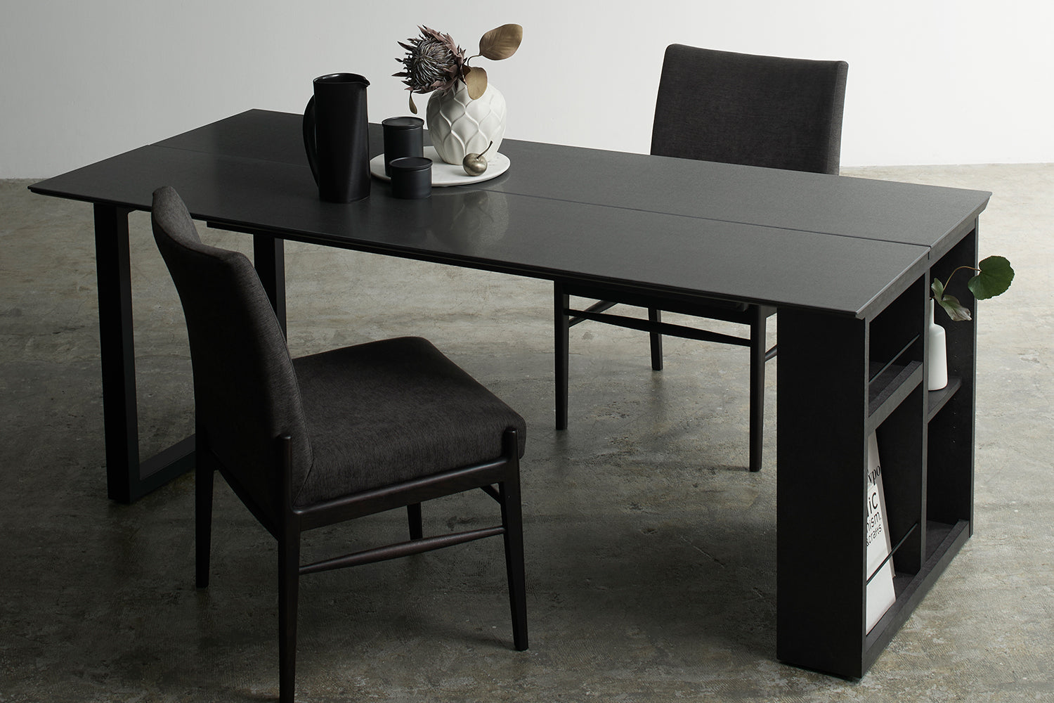 綾野製作所 REGLE レグル ダイニングテーブル 幅210cm セラミック 分割