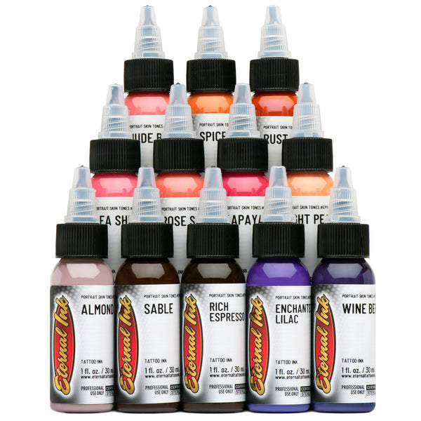 Eternal Tattoo Ink - Top 25 Color Set – Ultimate Tattoo Supply