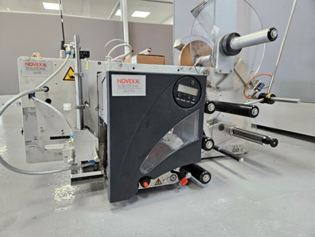 Used Novexx Solutions ALX 924 Print and Apply Labeler