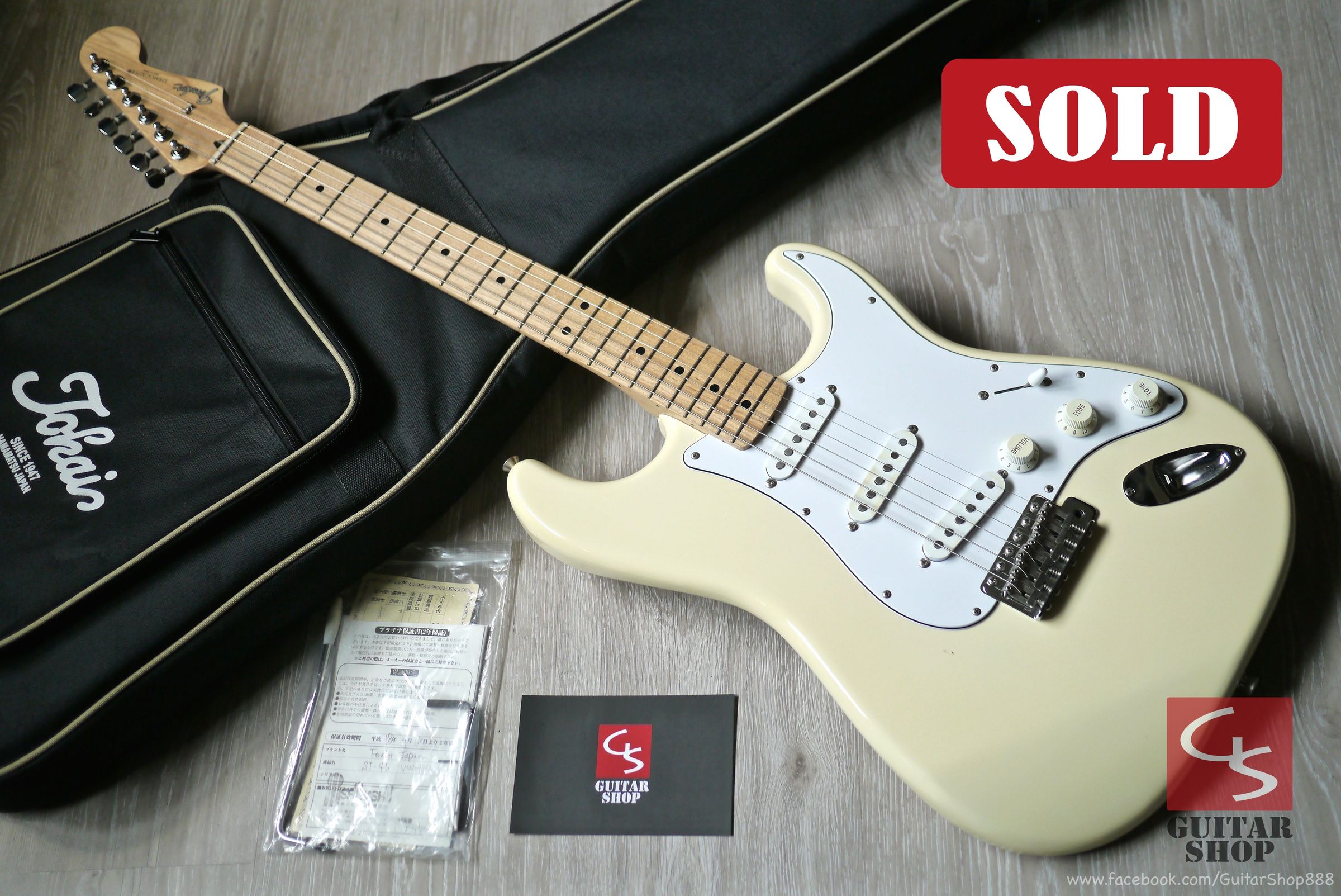 日廠Fender Japan ST-45 Stratocaster White – Guitar Shop Taiwan
