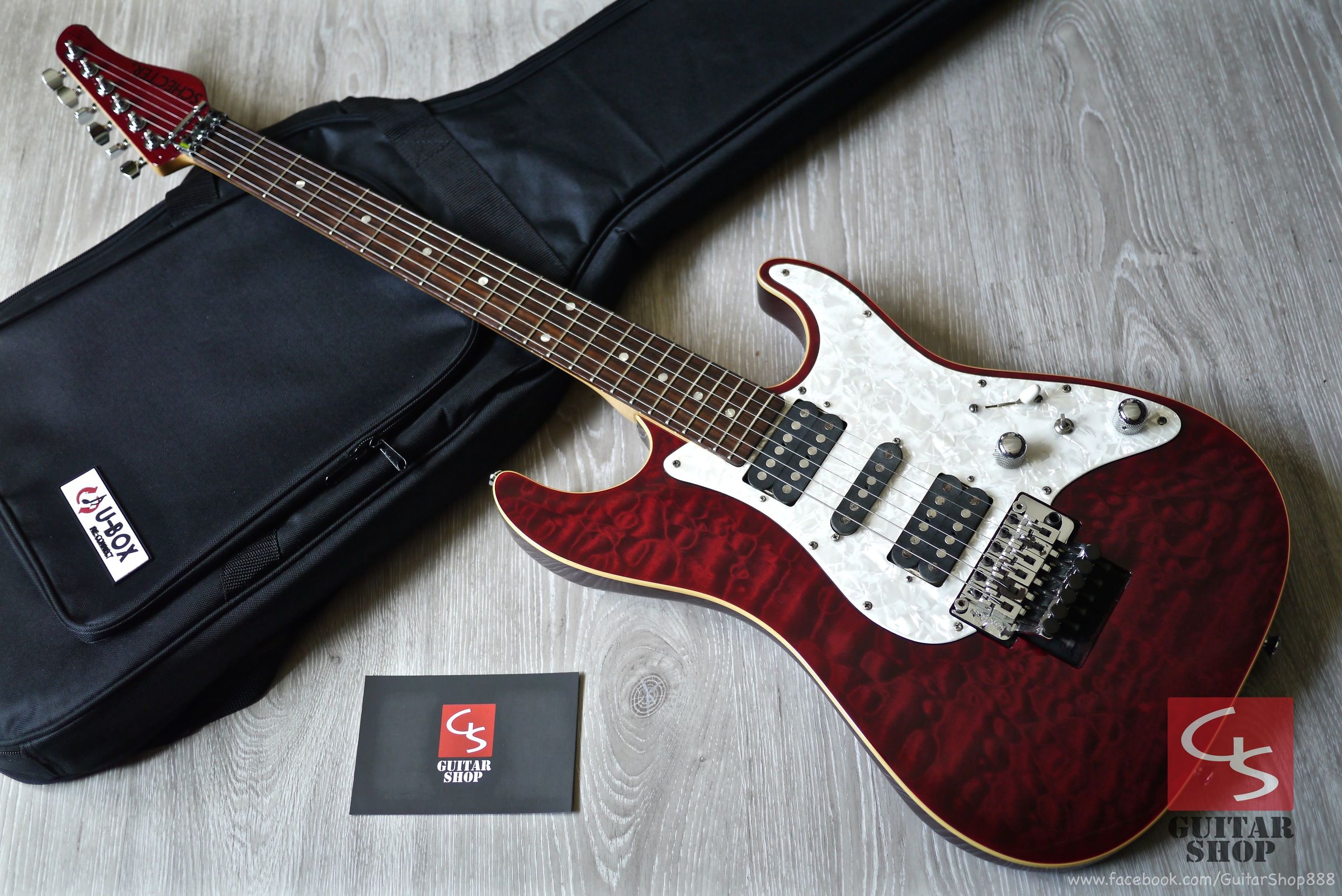 日廠SCHECTER SD-Ⅱ-22-RED – Guitar Shop Taiwan