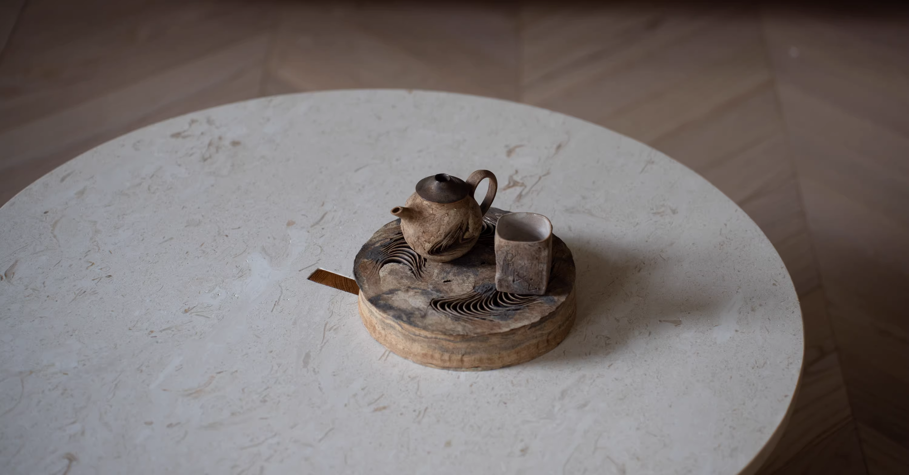 日本陶藝作家泉田之也手作積層茶壺陶– okinishop