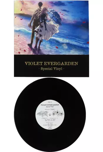 限定品　劇場版　ヴァイオレット・エヴァーガーデン　ターンテーブル 劇場版ヴァイオレット・エヴァーガーデン」コラボの小型ターンテーブル