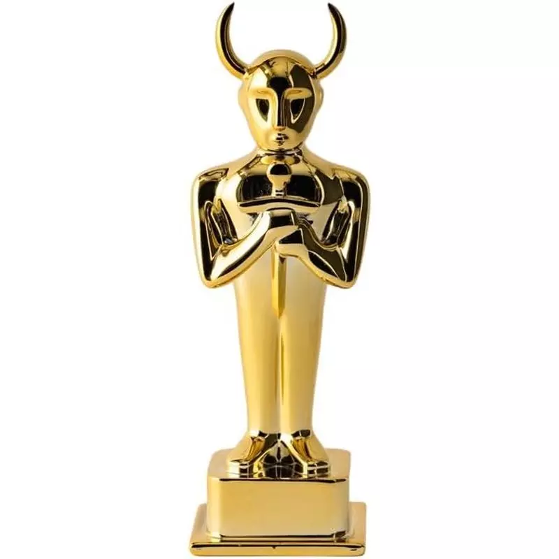 【完品】マニマニのあくま　悪魔　像　mother2 ネス　黄金　金　ピカピカ マニマニのあくまとわけありマニマニのあくま - ほぼ日MOTHER