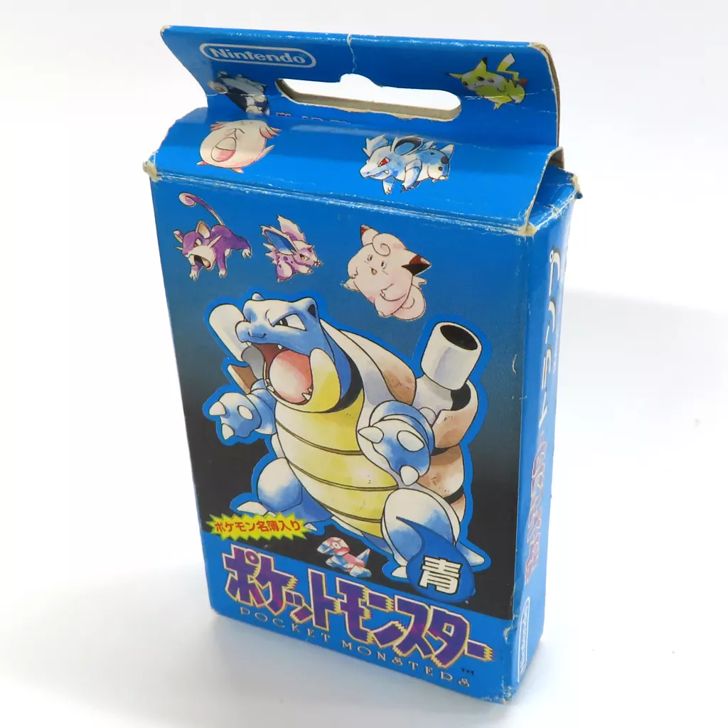 ポケットモンスター ブルー トランプ 1998年製未使用品 ポケモン トランプ ブルー BLUE 青 未使用品｜Yahoo!フリマ（旧PayPay