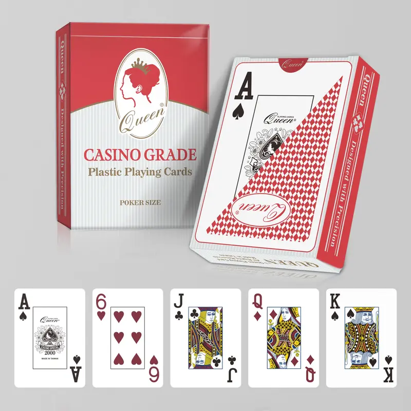 プラスチック製トランプ - Queen Playing Card Inc.