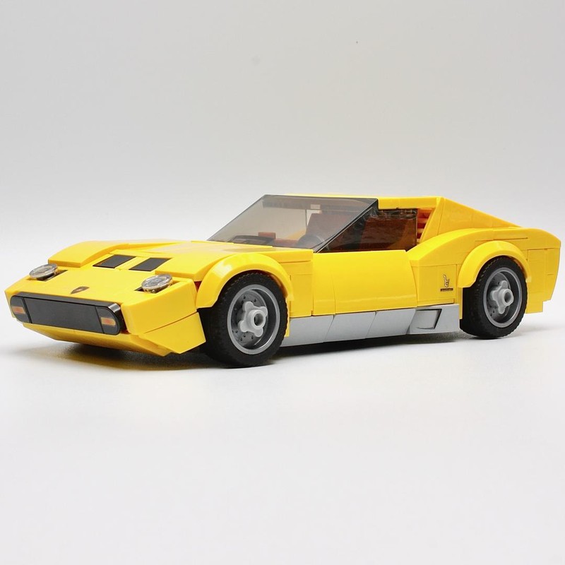 LEGO MOC Lamborghini Miura by barneius | Rebrickable - Build with LEGO