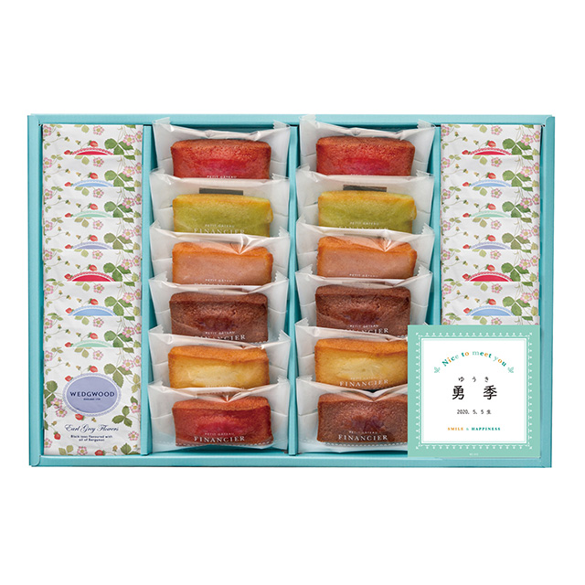 ウェッジウッド[WEDGWOOD]のフィナンシェ12個＆ウェッジウッド 紅茶