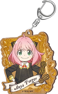 SPY×FAMILY ヴィンテージシリーズ ウッドプレートキーホルダー