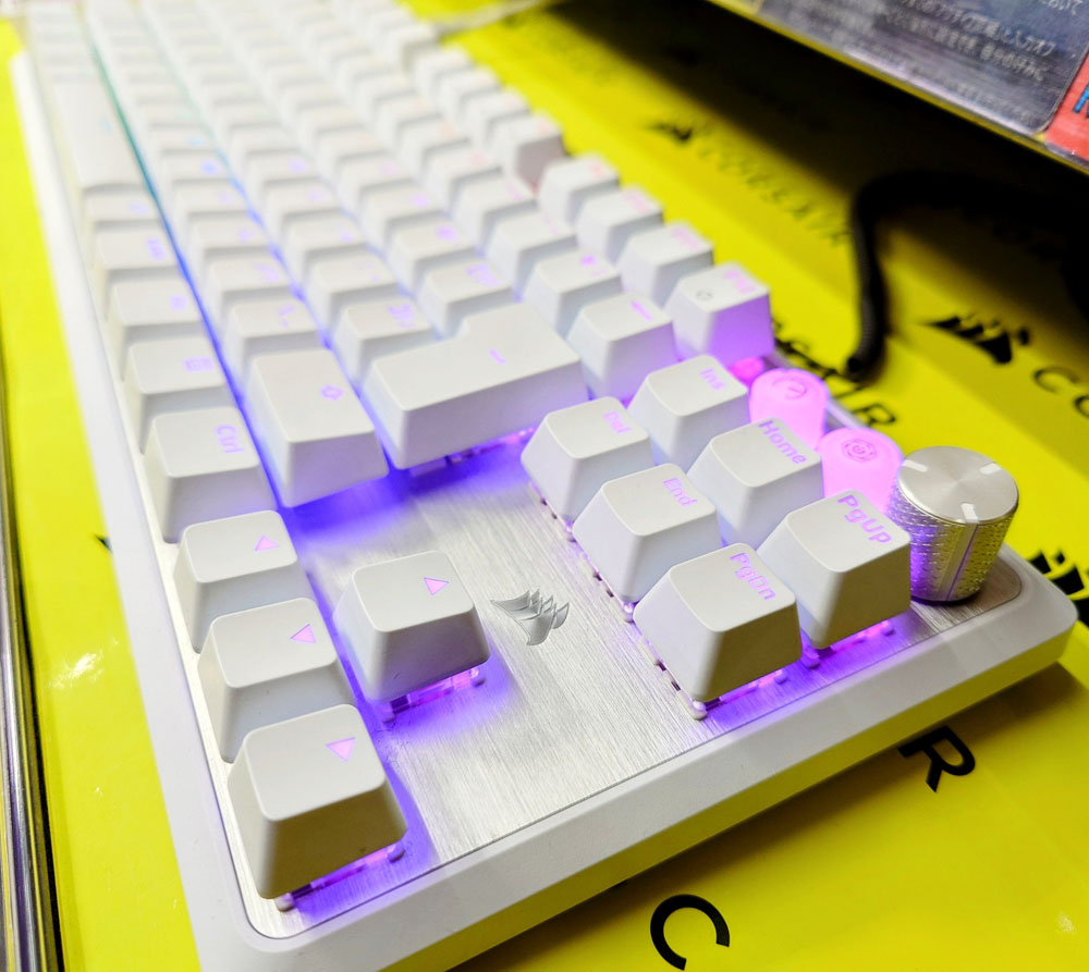 CORSAIR コルセア K70 PRO TKL-MGX v2-WHT [CH-911921G-JP] 有線 日本