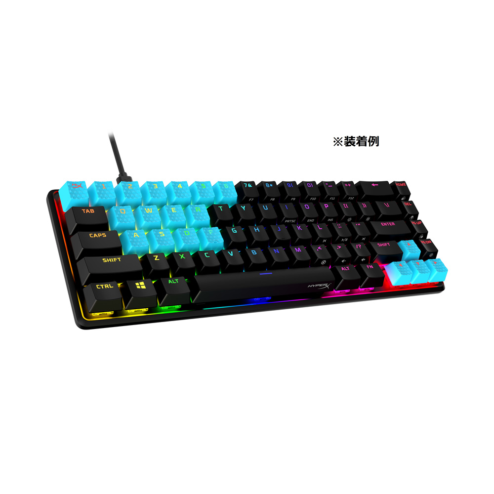 HyperX ハイパーエックス Rubber Keycaps Blue [519U1AA#ABA] 交換用