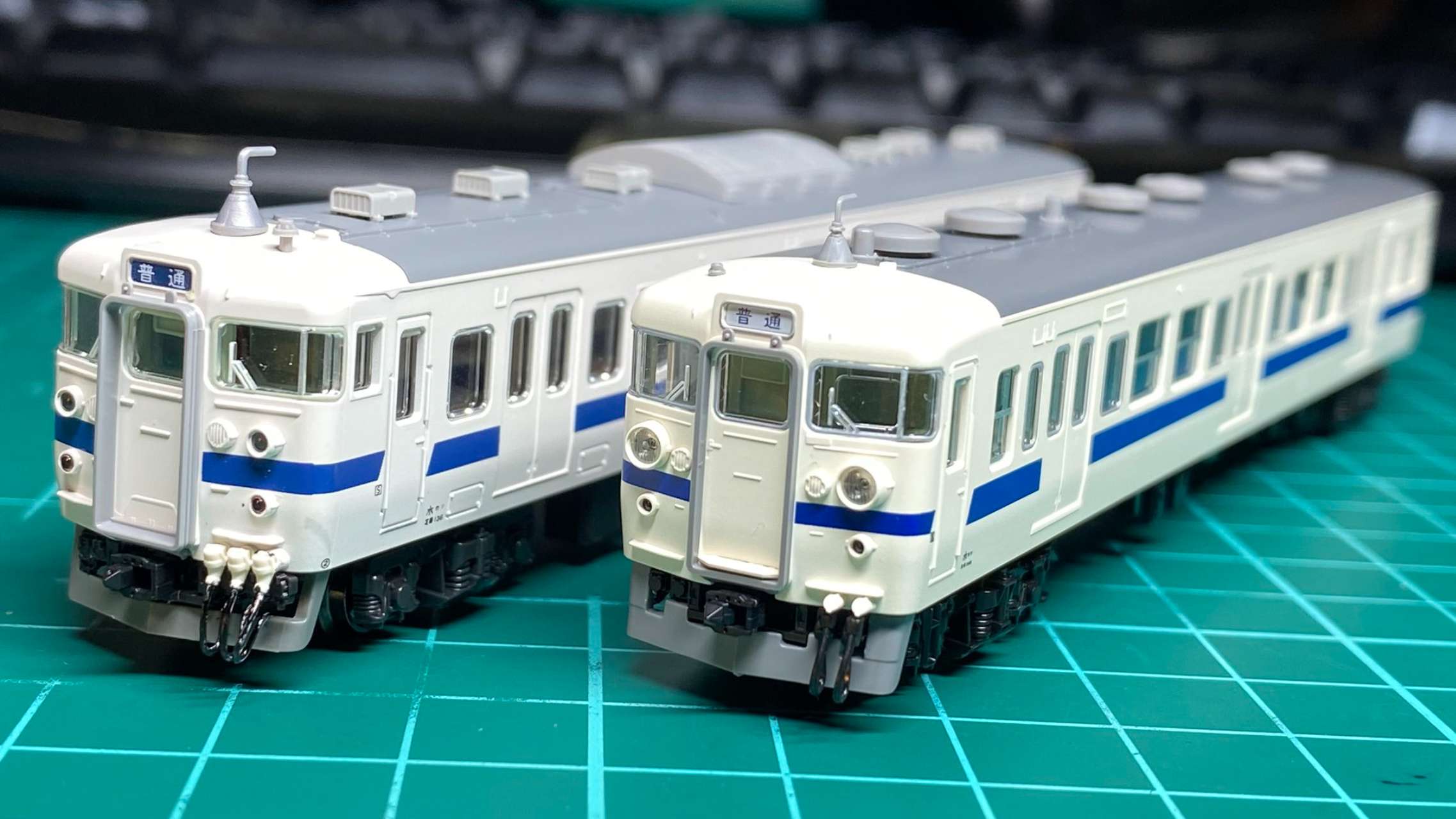 N) 98582 国鉄 401系近郊電車（高運転台・新塗装）基本セット（4両