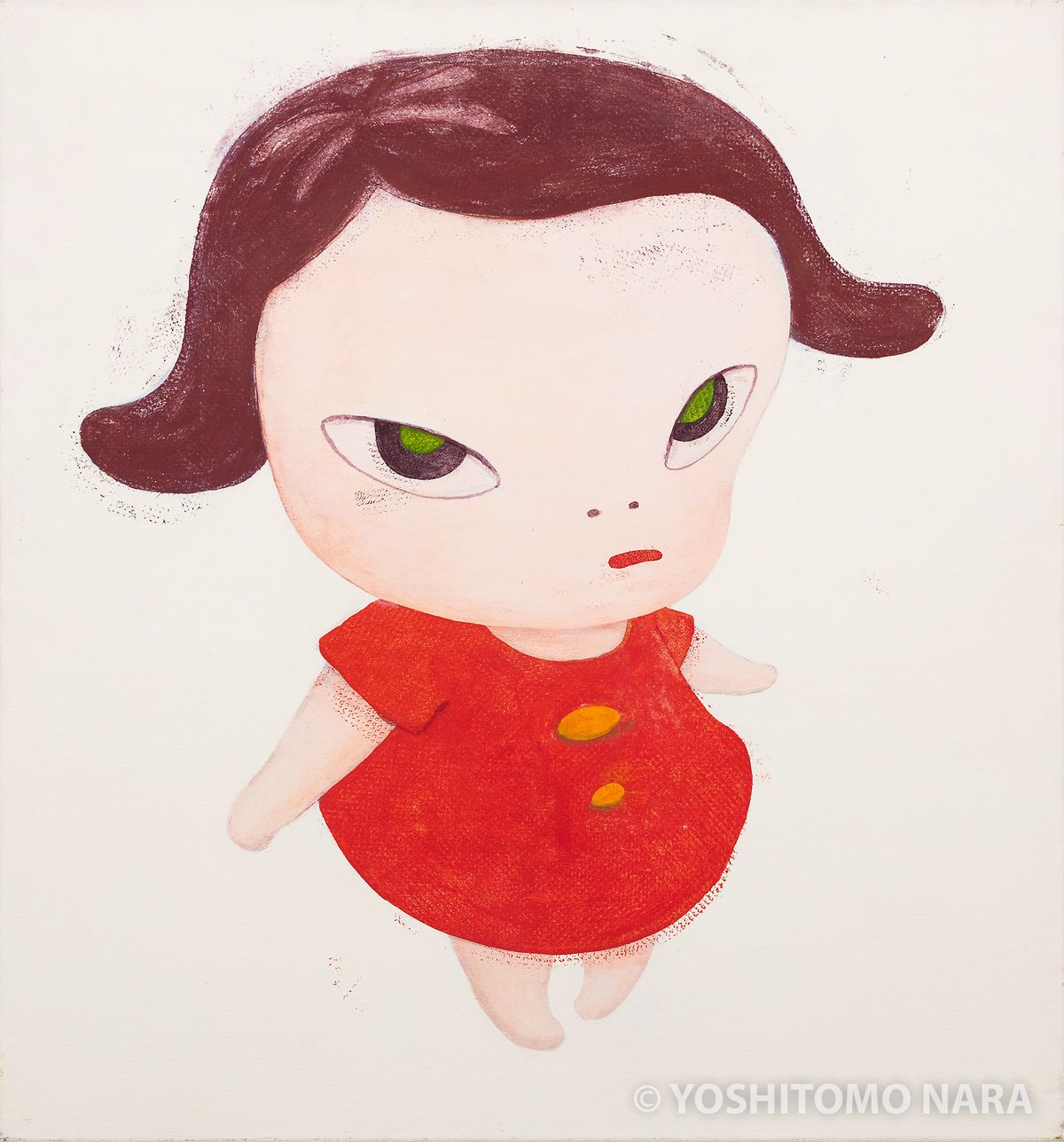 No.YNF7327 - What's Wrong with Mum? 1995 | YOSHITOMO NARA The