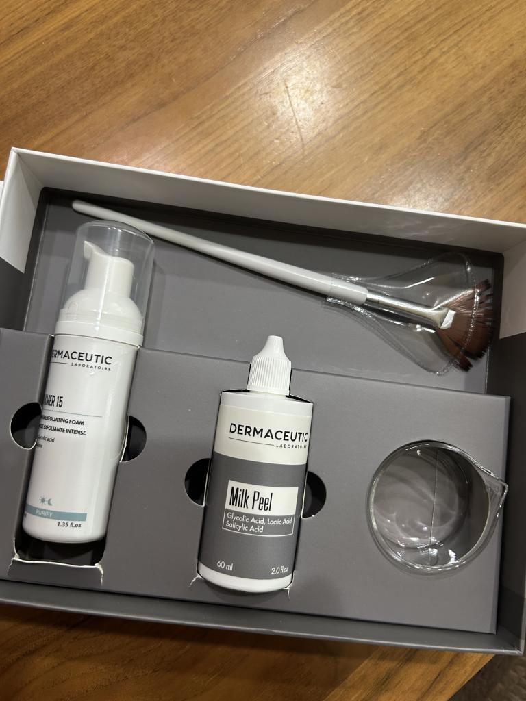 ミルクピールトリートメント（Dermaceutic）個人輸入 | 効果 | 洗顔