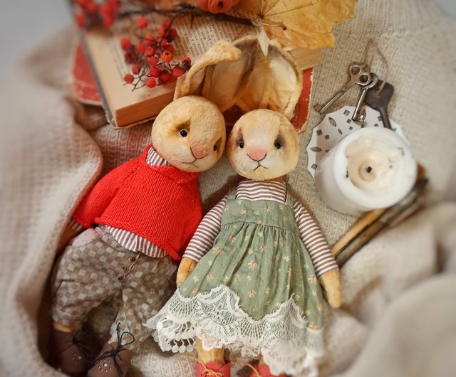 霞桜ちゃん でかでか親うさ ロップイヤー うさぎ ハンドメイド ぬいぐるみ