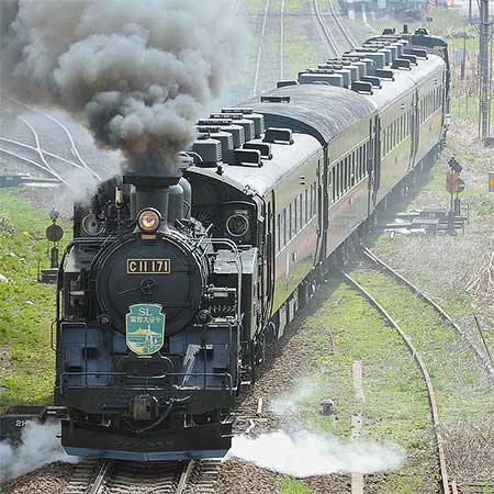 SL函館大沼】鉄道サボ（表）函館⇔森（裏）森⇔函館 SL函館大沼】