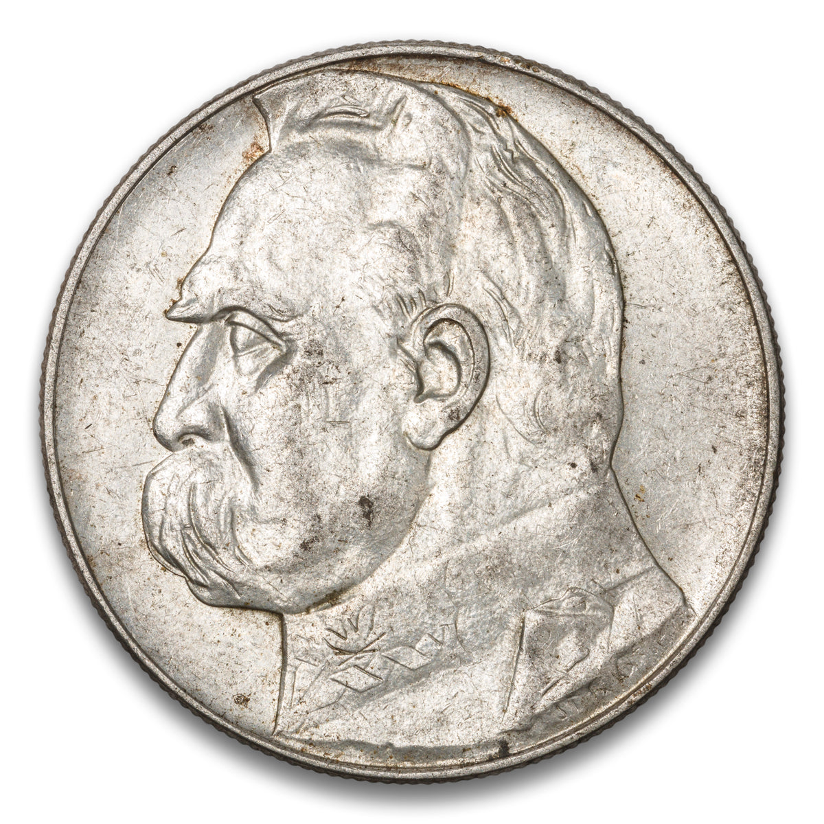 Poland Silver 10 Zlotych 1936