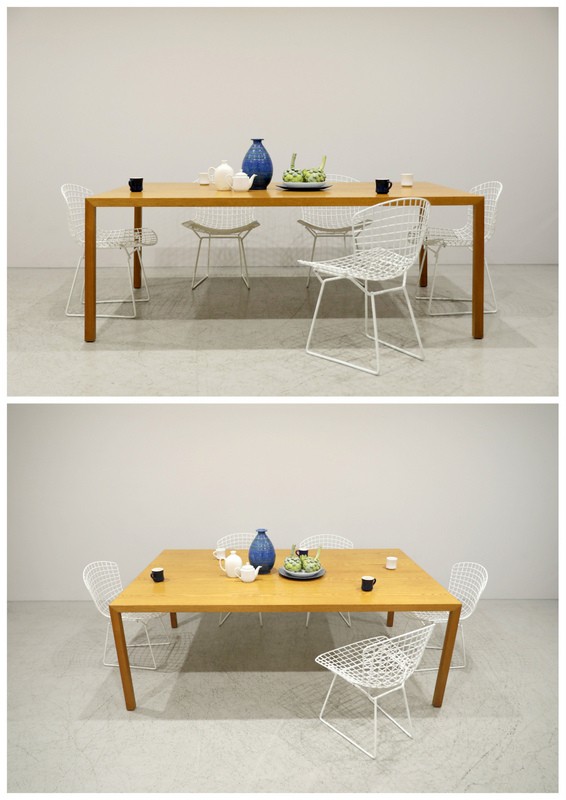 カッシーナイクスシー｜ トリックス ダイニングテーブル - 中古家具