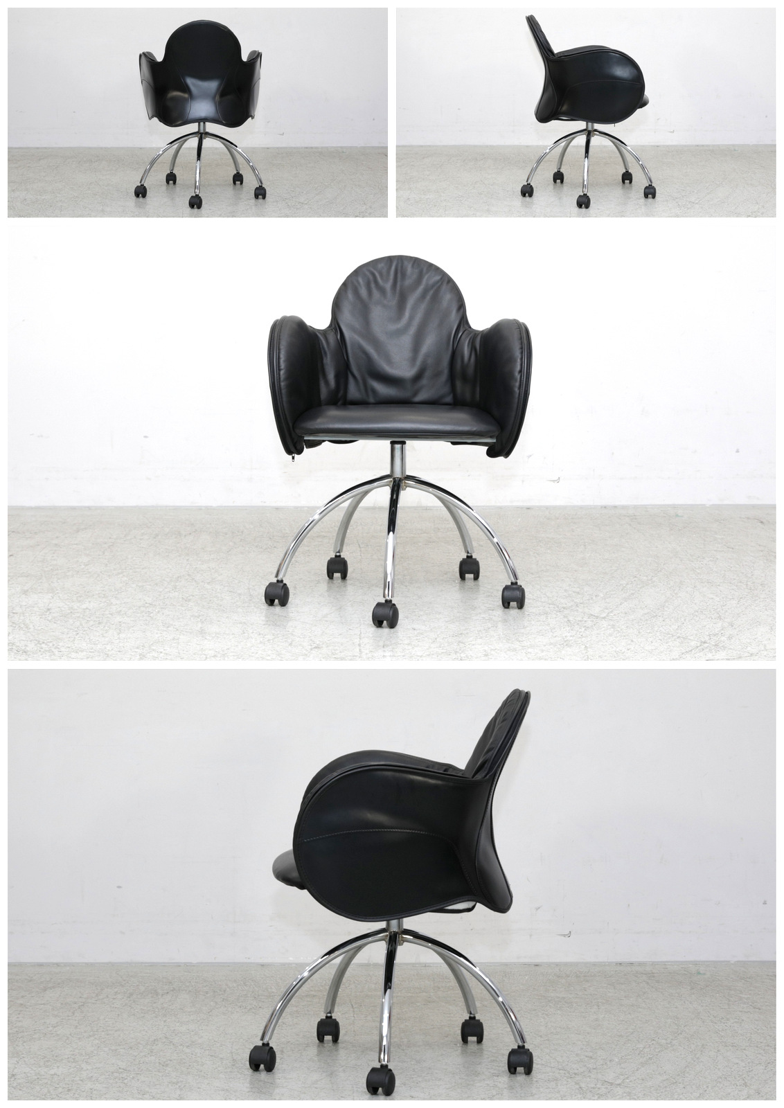 DePadova デパドヴァ｜INCISA インチーザ キャスターアームチェア