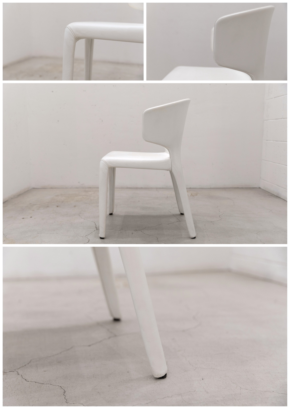 Cassina カッシーナ｜367HOLA オラ アームチェア 本革 - 中古家具販売