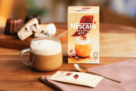 ネスカフェ ホイップタイム カプチーノ 6P×24箱｜珈琲 インスタント