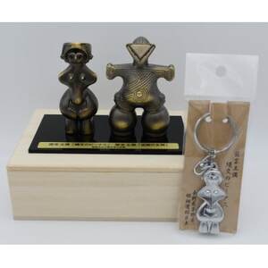 日本最古の国宝土偶】「縄文のビーナス・仮面の女神」レプリカと「縄文