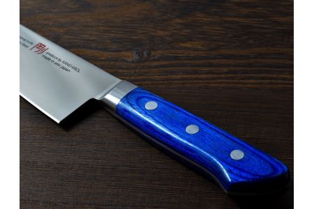 H44-26 剛シリーズ 三徳包丁 180mm 木製鞘付き【左利き用】 | 岐阜県関