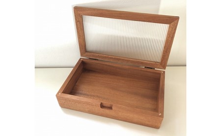 木製小物入れ／マホガニー 工芸品 雑貨 日用品 | 静岡県浜松市