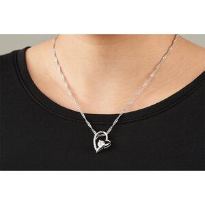 P27・11-4 オープンハートキュービックジルコニア（CZ）磁気