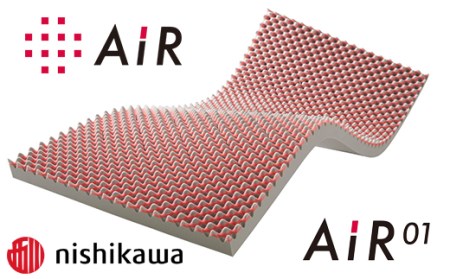 マットレス 西川 nishikawa BASIC シングル サイズ エアー01 ピンク