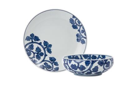 源右衛門窯 染付唐草文 組皿 器 食器 皿 伝統的文様 皿 唐草文様