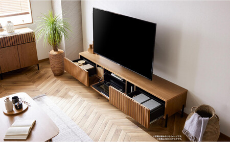 テレビボード 160cm ローボード ルーク2 ＜オークヴィンテージ