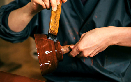 滴生舎】浄法寺漆器 おやま椀 （大） 朱／漆器 器 食器 お椀 椀 伝統