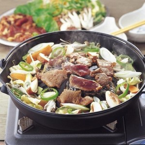 ジンギスカン鍋 南部鉄器 ツル付き 焼肉 焼き肉 キッチン用品 キッチン