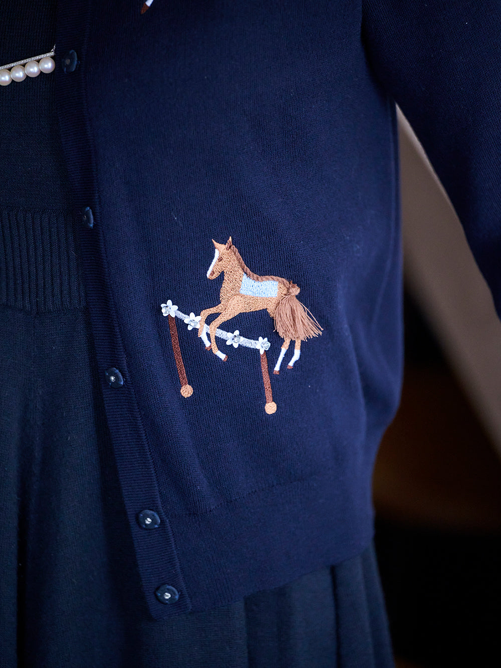 ハッピーホースカーディガン｜【公式】Chestyオンラインショップ