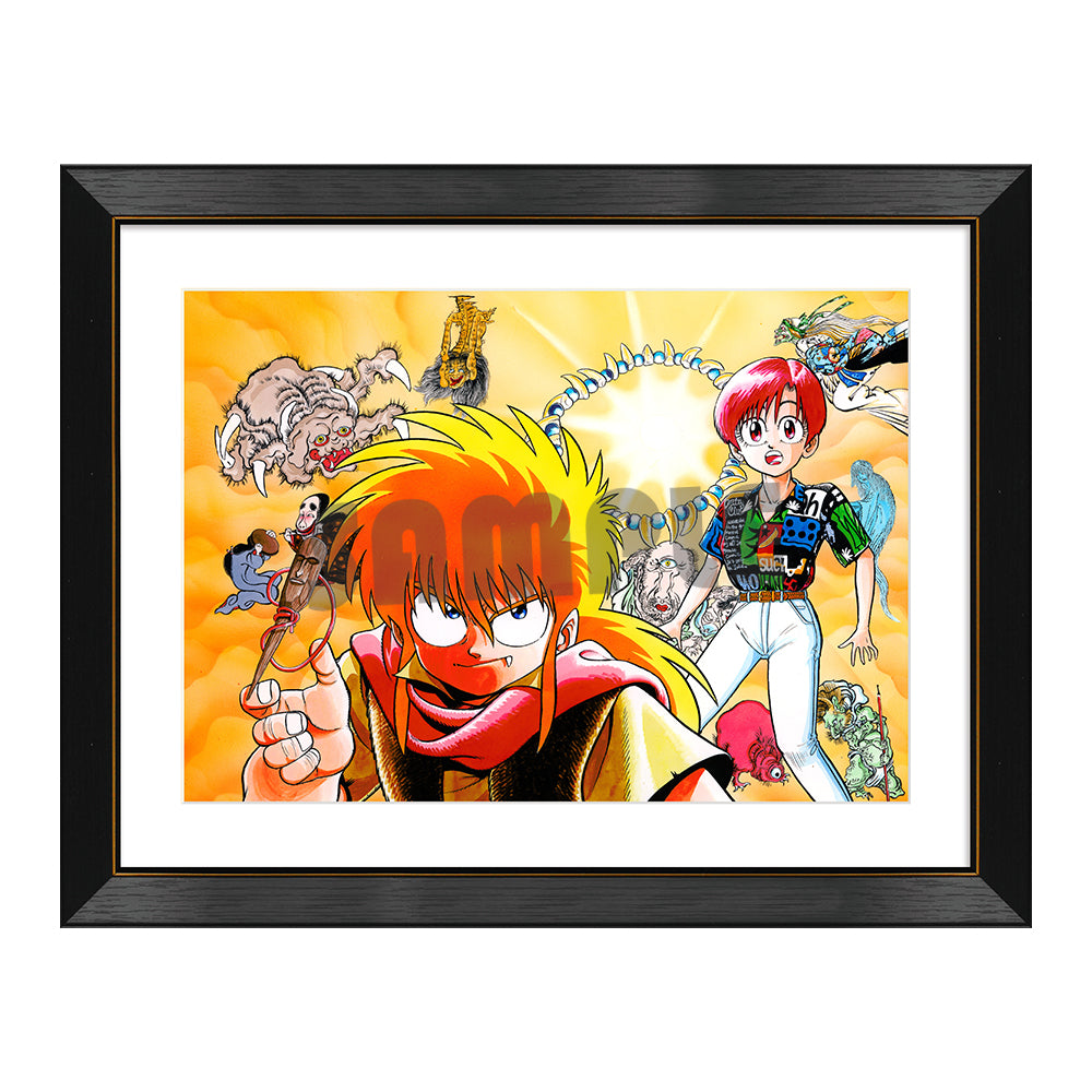 WARASHI』寺沢大介先生直筆サイン入りA3キャラファイングラフ – CHARA-ART