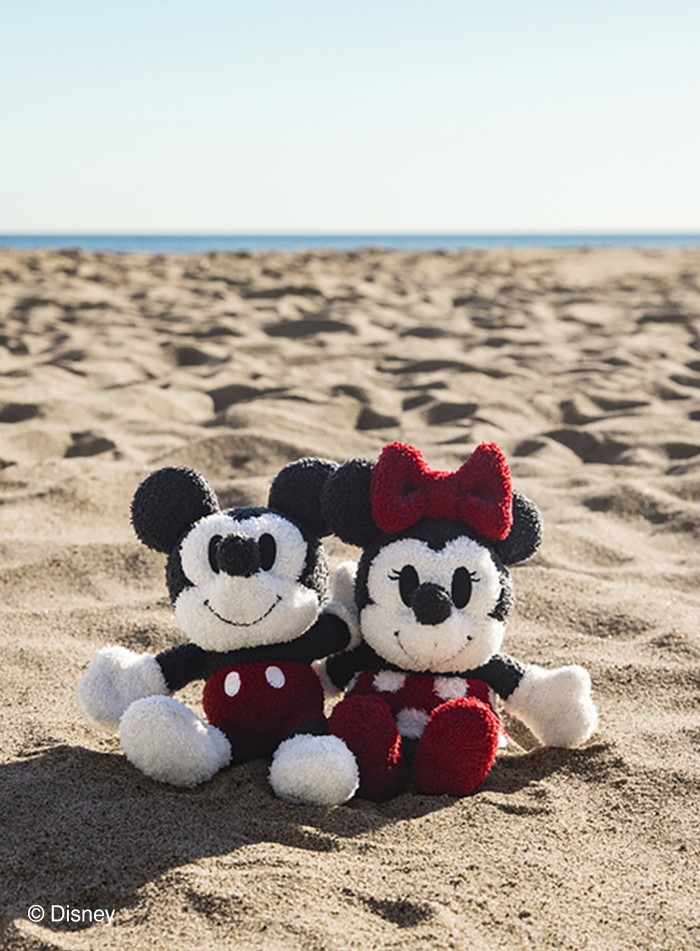 クラシックミッキー＆ミニーのぬいぐるみ登場♪DISNEY COLLECTION by