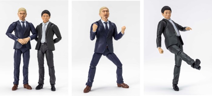 結成40周年を迎えた「ダウンタウン」フィギュアがさらにリアルになって