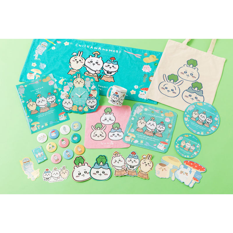 ちいかわ ちいかわの森フェイスタオル | ちいかわマーケット 公式