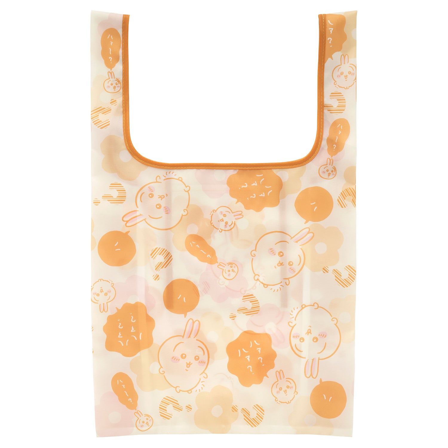 公式】ちいかわもぐもぐ本舗ポケッタブルエコバッグ （うさぎ ハァ？）