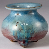 中国骨董品：鈞窯（均窯）の陶磁器の買取と鑑定・査定、オークション