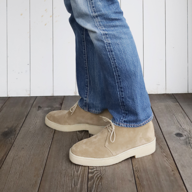 Tricker's Mudguard Chukka Boots M5265 Natural Crape – by CITRON