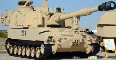 M109A6パラディン155mm自走榴弾砲