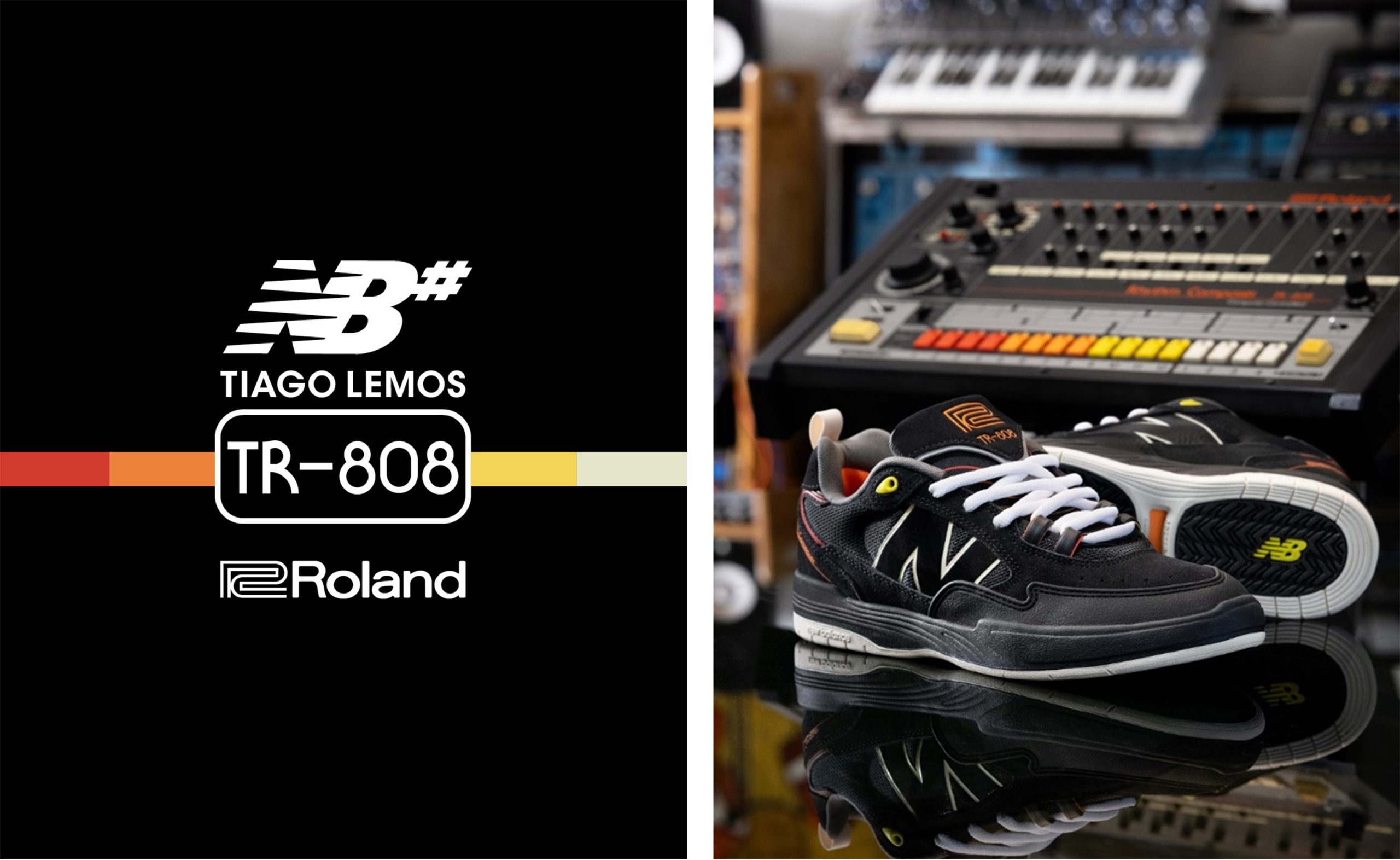 NB公式 - ニュースリリース - Tiago Lemos 808 x Roland