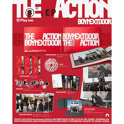 The Action [単品ランダム][CD] - BOYNEXTDOOR - UNIVERSAL MUSIC JAPAN