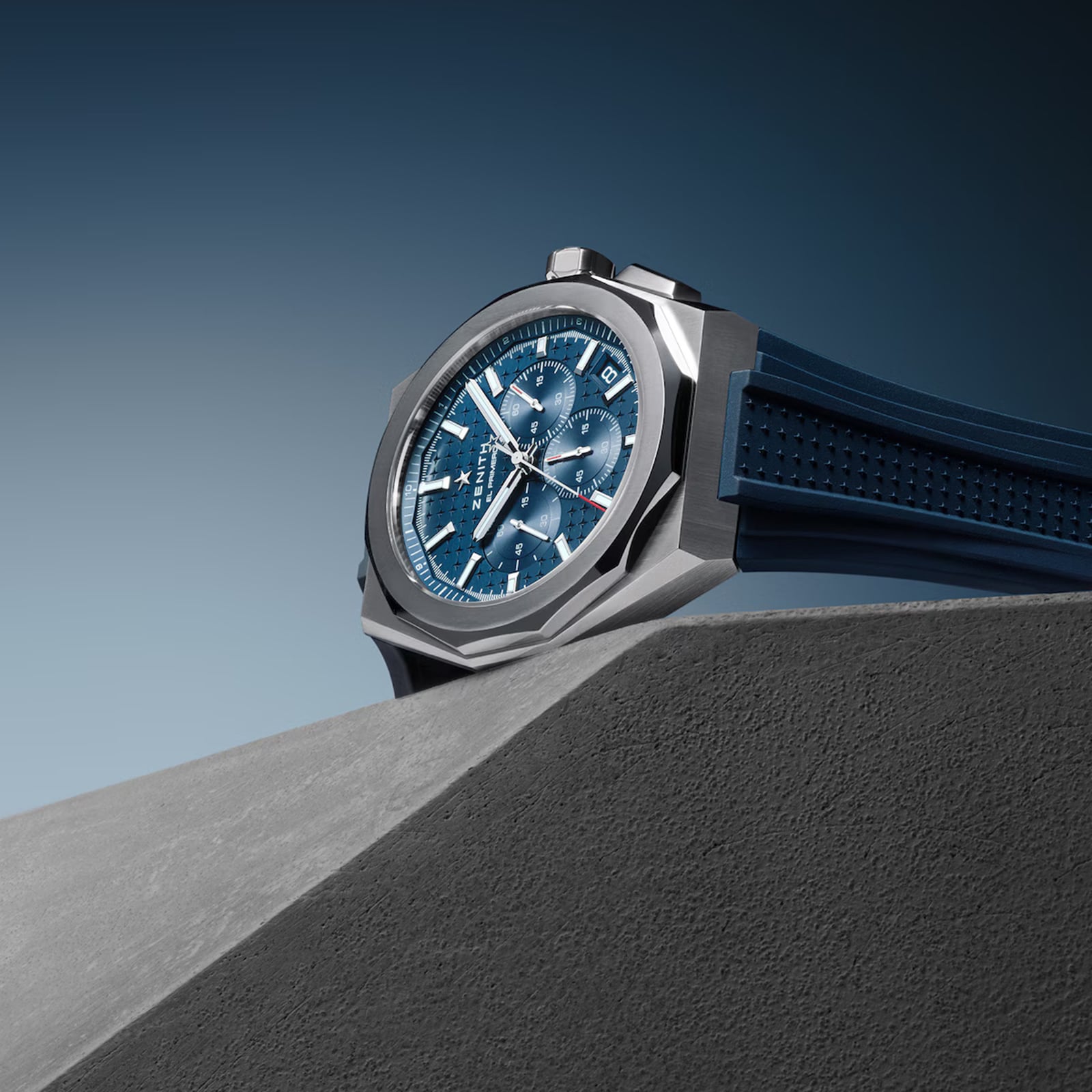 Zenith Defy Skyline Chronograph 42mm Mens Watch Blue