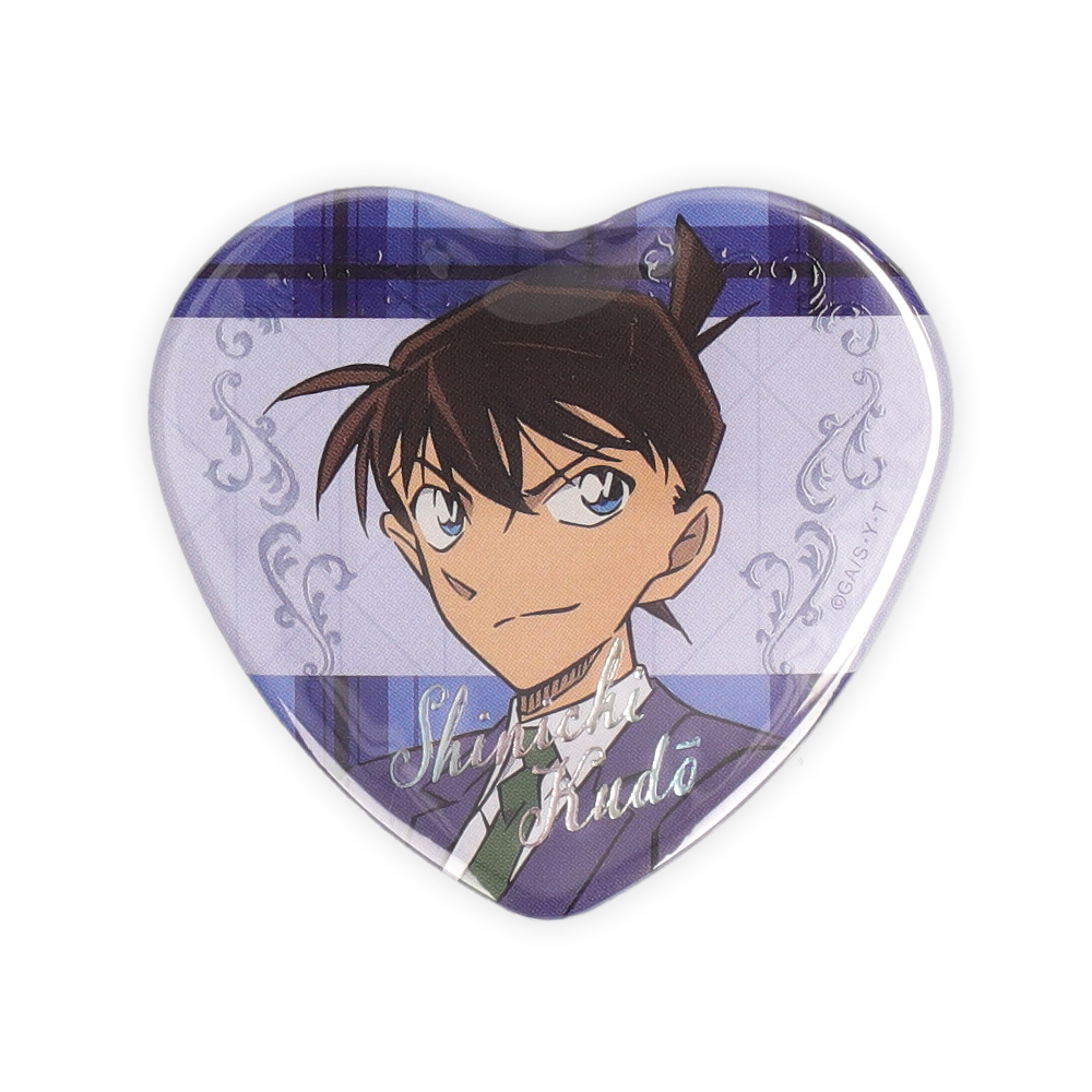 名探偵コナンプラザ ジュエリーハート缶バッジ 黒羽快斗