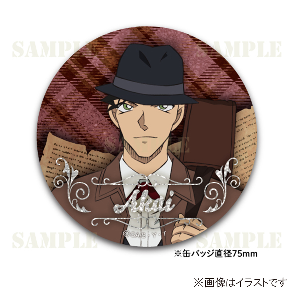 名探偵コナン赤井ファミリー缶バッジ セット 名探偵コナン レア 名探偵